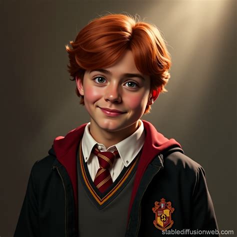 Harry Potter's Ron Weasley | Stable Diffusion Online