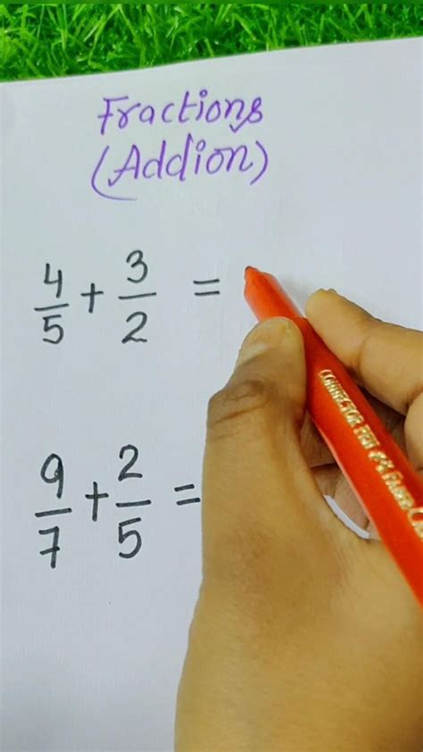 Addition of Fraction Method 的图像结果