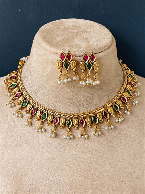 Multi Color Rice and Pearl Design – Mannat Jewelz