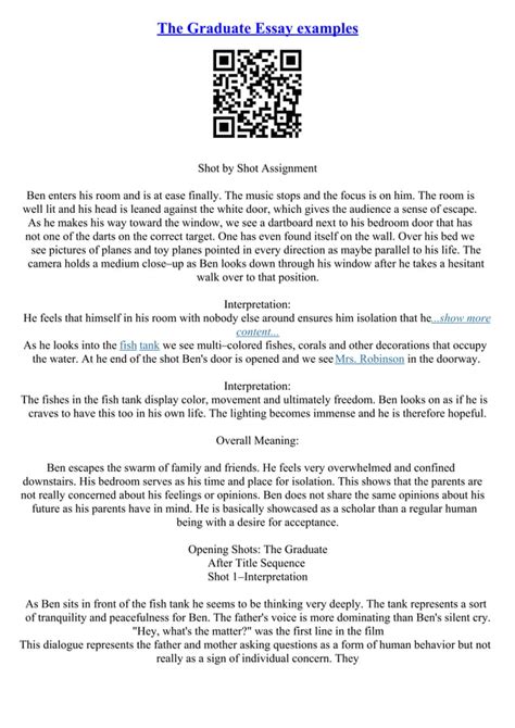 Image result for Graduate Program Essay Sample