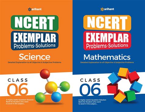 Arihant NCERT Exempler Problems-Solutions - Class 6th - Science + Math ...