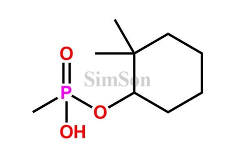 2,2-dimethylcyclohexyl hydrogen methylphosphonate | CAS No- 959027-86-2 ...