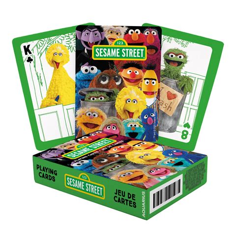 Buy Sesame Street Cast Playing Cards Online | Ubuy India