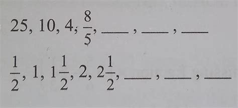 Identify the pattern and write the next three numbers in the series ...