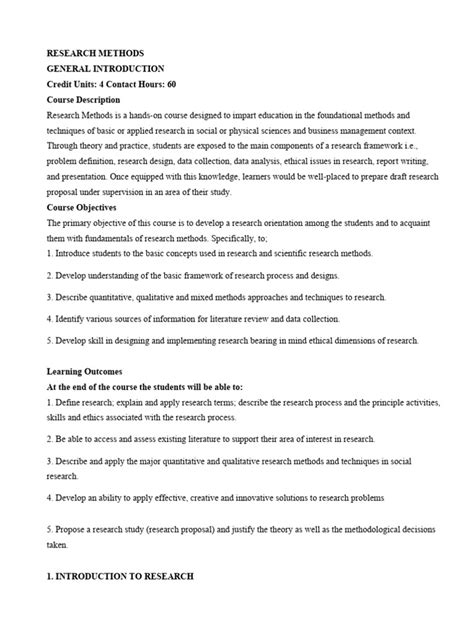 Image result for Research Methods Lessons