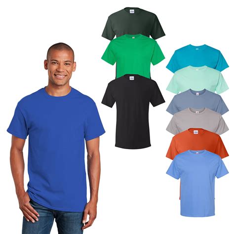 Hanes Men’s Short Sleeve Tee - 9 Pack, Assorted Color Essential 100% ...