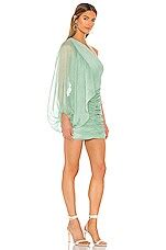 Shona Joy Desi One Shoulder Ruched Mini Dress in Spearmint | REVOLVE