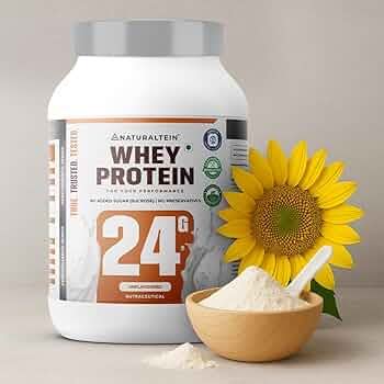 NATURALTEIN Natural Whey Max Protein 1 kg | 24g Protein Per Serving ...