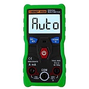 Ahomi ANENG Backlight Display Multimeter AC/DC Voltage Tester Voltmeter ...