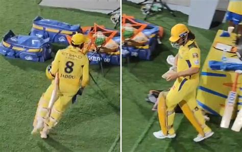 [Watch] Ravindra Jadeja pranks fans by coming out to bat ahead of MS ...