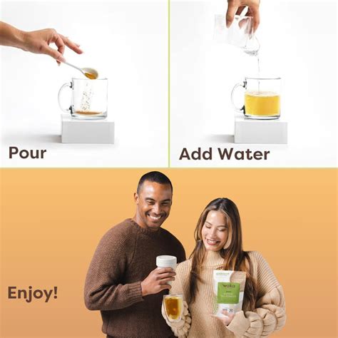 WakaCoffee Waka Peach Green Instant Tea Powder - Unsweetened, India | Ubuy