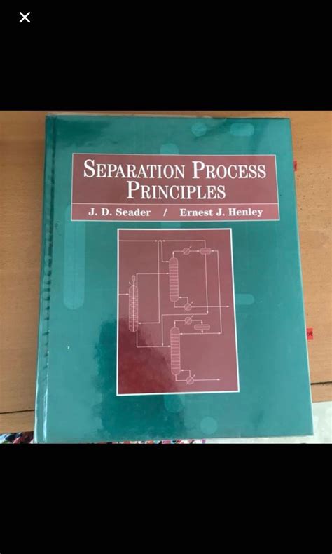 Image result for Separation Process Principles 2nd Edition