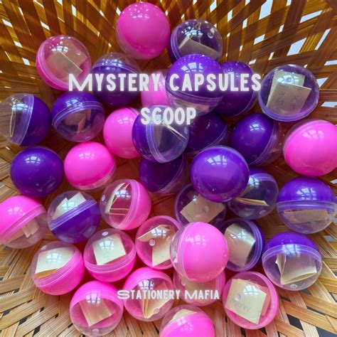 Basic Mystery Capsules Scoop – Stationery Mafia