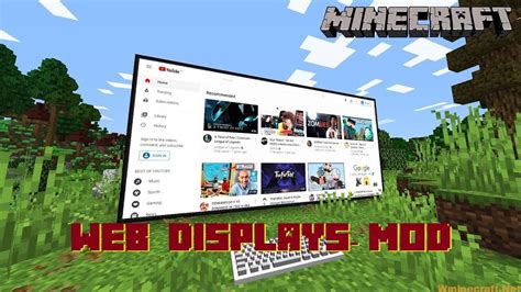 Web Displays Mod 1.12.2 and 1.10.2(Watch Internet on Minecraft ...