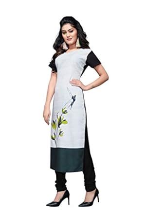 Buy S4Group Women Kurtis Soft Crepe Fabrics Digital Print Multy Colors ...