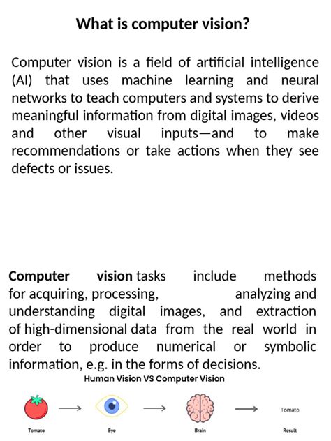Image result for Computer Vision Definition PDF