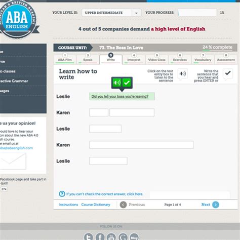 ABA Course 的图像结果