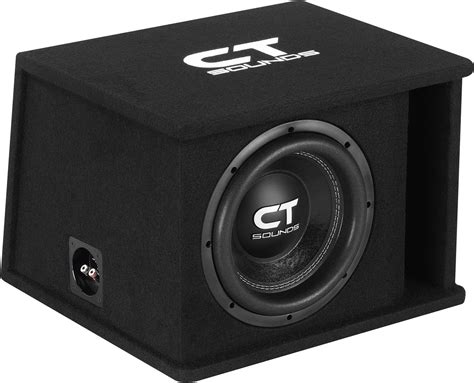 Amazon.com: CT Sounds Single 10” 1300W Loaded Tropo Series Ported Car ...