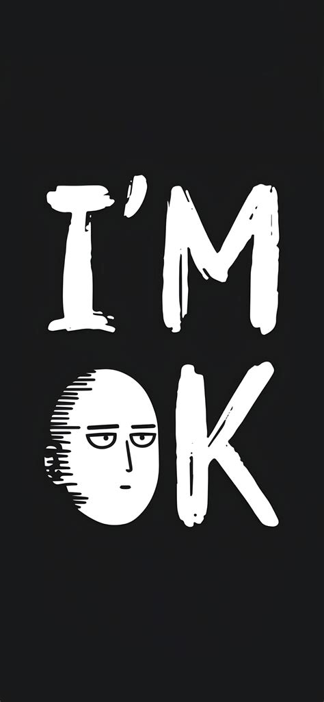 Saitama One Punch Man OK Wallpapers - Anime Wallpapers iPhone