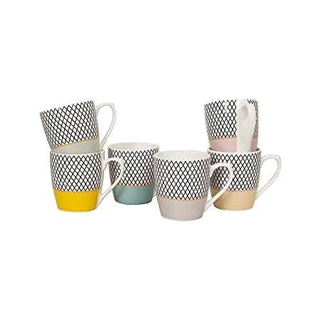 Buy Clay Craft Omega Impression Ceramic Gold Line Coffee Mugs/ Tea Cups ...