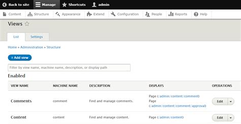 Image result for Drupal 9 Create Event Views