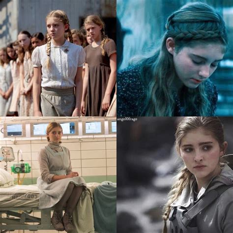 Primrose Everdeen in each movie | Hunger games movies, Hunger games ...