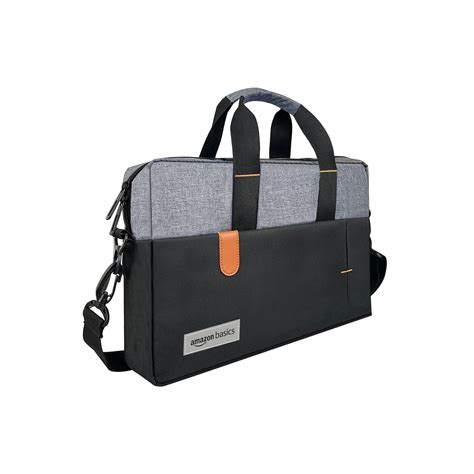 amazon basics Laptop Messenger Bag with Adjustable Shoulder Strap ...