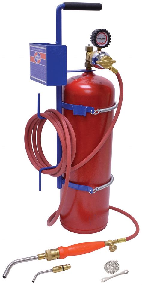 UNIWELD, Swirl Flame, CGA-520, Air/Acetylene Kit - 5KH08|89602U - Grainger