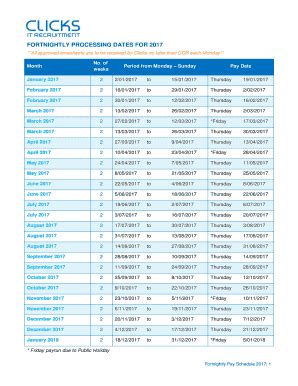 Fillable Online **All approved timesheets are to be received by Clicks ...