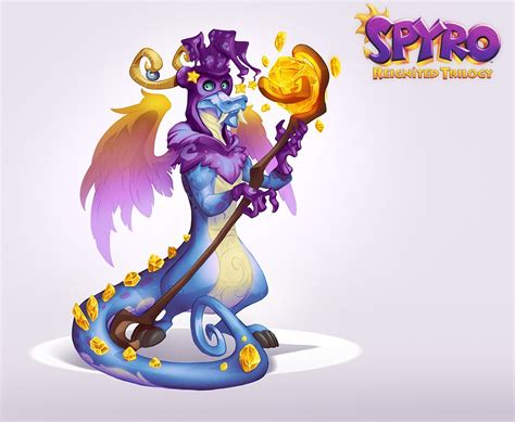 Spyro Reignited Trilogy concept art of Obasi by Rob Duenas | Spyro the ...