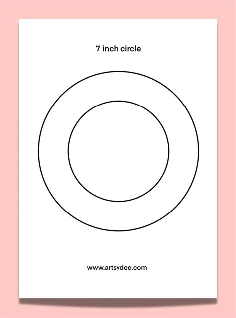 Circle Template: Free Printable Circle Templates For Your, 46% OFF