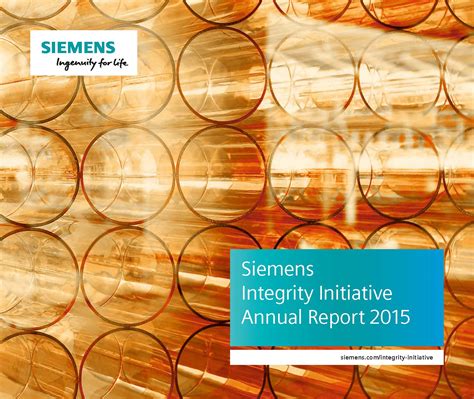 Siemens Integrity Initiative Annual Report 2015 | Basel Institute on ...