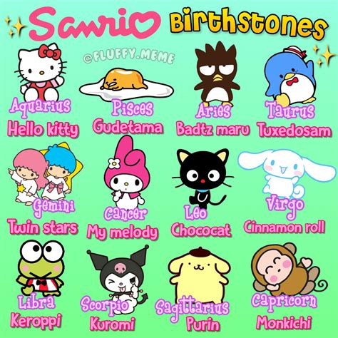 Sanrio Characters Printable