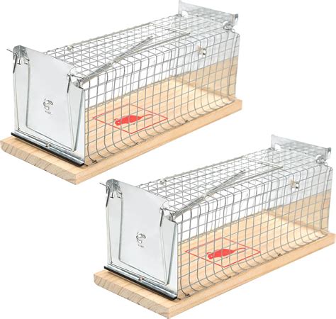 Amazon.com : Extra Large Humane Mouse Trap,Reusable Automatic Rat Trap ...