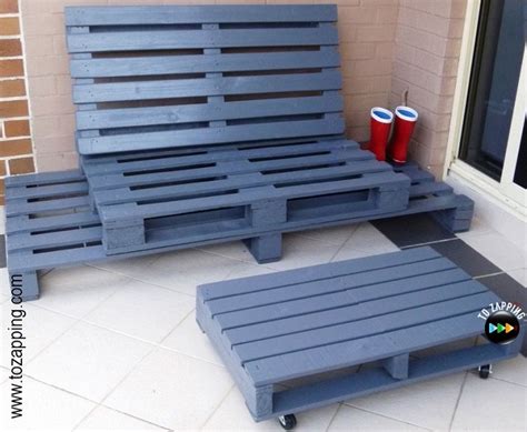 Sofá De Exterior Hecho Con Palets - Tozapping.com