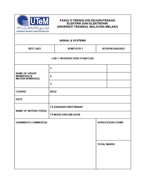 Image result for Question Paper On Introduction to MATLAB Programming PDF