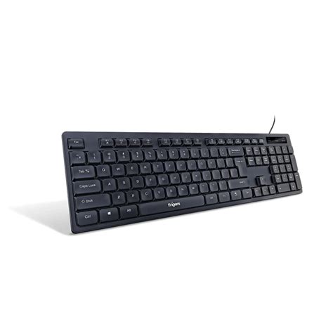 FINGERS ButterClicks Wired Keyboard| Black| Multi-device Keyboard|3 ye ...