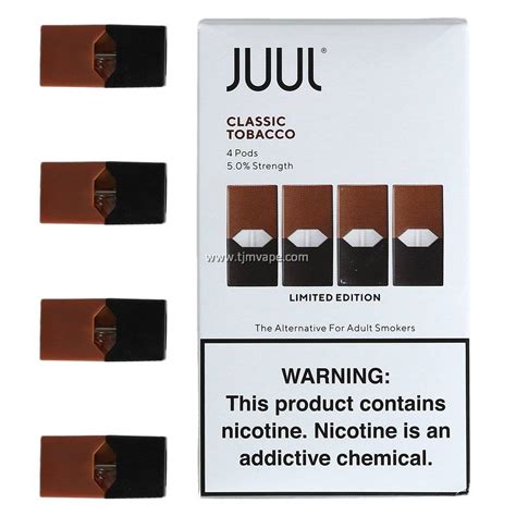 JUUL PODS CLASSIC TOBACCO 1 PACK 4PCS