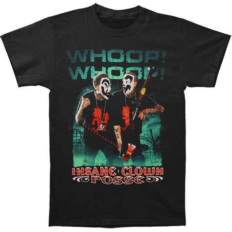 Buy Insane Clown Posse Mens Whoop Whoop T-shirt Small Black Online at ...