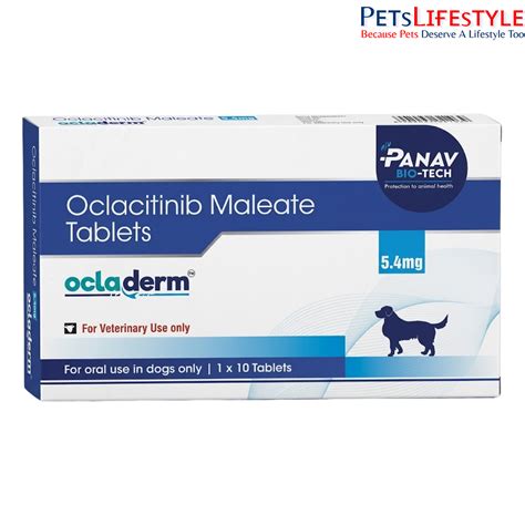 Panav Bio-Tech Ocladerm Oclacitinib Maleate | Dog Medicine India