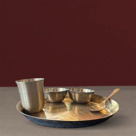 Ekanta Kansa Annam Utensils-Kansa Serveware | Shop Now | Zishta.com
