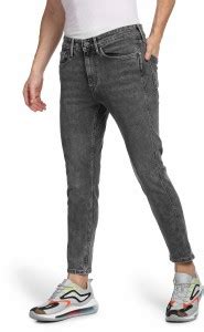 FLYING MACHINE Tapered Fit Men Grey Jeans - Buy FLYING MACHINE Tapered ...