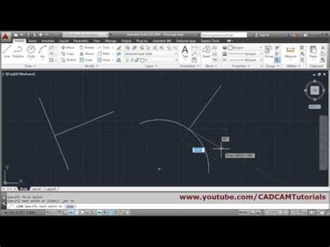 AutoCAD Perpendicular Line 的图像结果