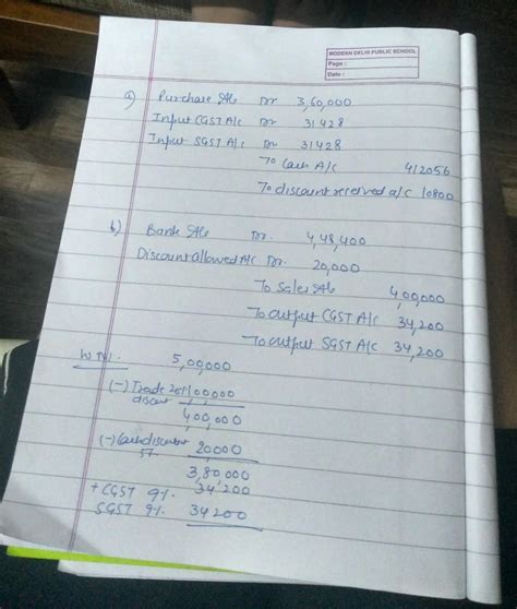 Journalise the following transactions: (6) a) Purchased goods from ...