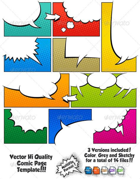 19+ Comic Book Templates - PSD, Vector EPS