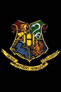 Athah Comic Poster Hogwarts Emblem Paper Print Rolled Paper Print ...