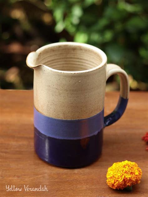 Stoneware - Jug/ Pitcher – Yellow Verandah