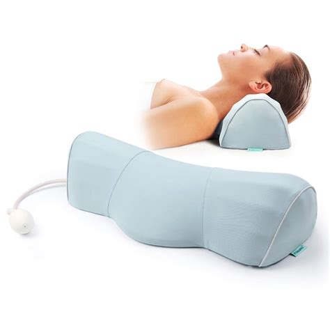 Inflatable Cervical Neck Traction Pillow Adjustable Cervical Roll ...