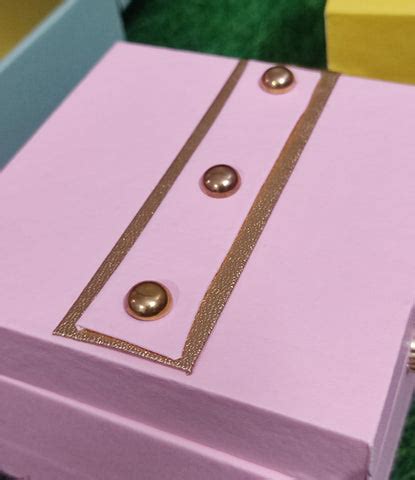 LAMANSH® (4*4 inch) Leather mini trunk boxes for gifting 🎁 / small lea ...