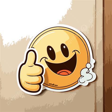 Smiley Face Thumbs Up Clipart
